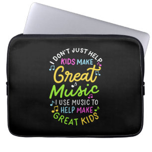 Musiklehrer - Hilfe für Kinder, Musikgeschenke zu Laptopschutzhülle