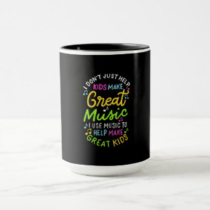 Musiklehrer - Hilfe für Kinder, Musikgeschenke zu  Tasse