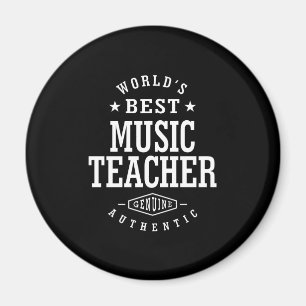 Musiklehrer Job Titel Geschenk Magnet