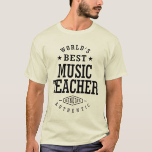 Musiklehrer Job Titel Geschenk T-Shirt