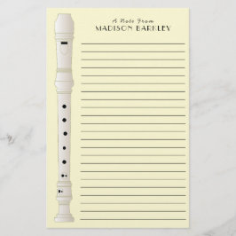 Musiklehrer-Musikkapelle Briefpapier