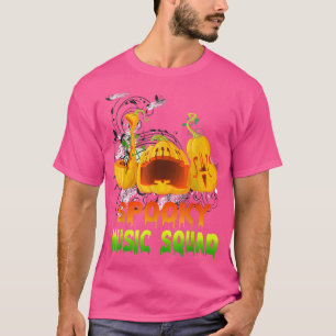 Musiklehrer nimmt Spooky Music Squad Pumpkin Ha zu T-Shirt