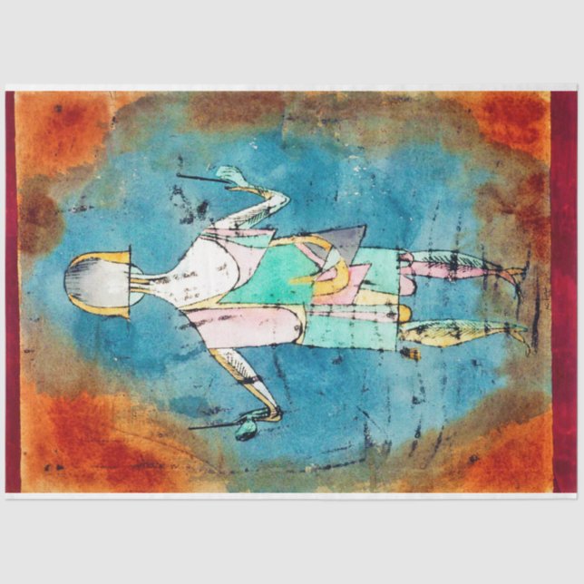 Musiklehrer (Player), Klee Seidenpapier (Vorderseite)