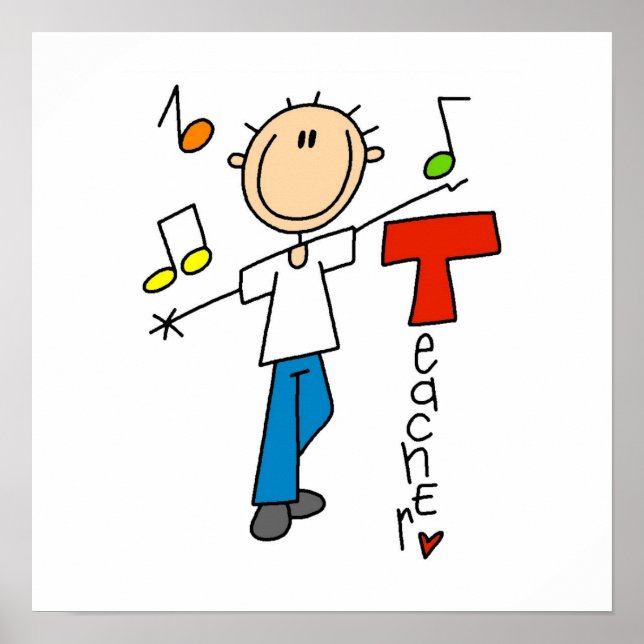 Musiklehrer Poster (Vorne)