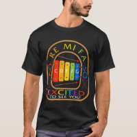 Musiklehrer-Shirt, Mi FA so aufgeregt?