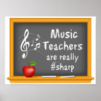 Musiklehrer sind wirklich # Sharp