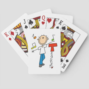 Musiklehrer Spielkarten