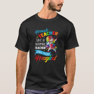 Musiklehrer wie ein normaler Lehrer nur mehr Magi T-Shirt
