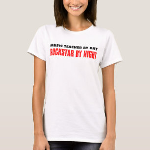 Musiklehrerin am Tag Rockstar T-Shirt