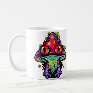 Musikliebhaber Edm Rave Dj Trippy Frosch Kaffeetasse