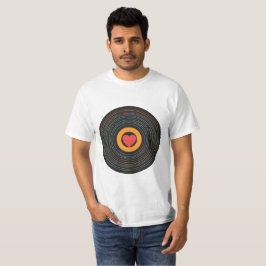 Musikliebhaber-Herz T-Shirt