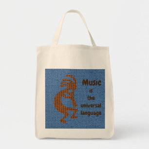 Musikliebhaber Kokopelli Southwest Liebe Music Tragetasche