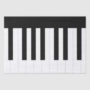 Musikliebhaber Musikinstrument Klavier Keyboard Seidenpapier