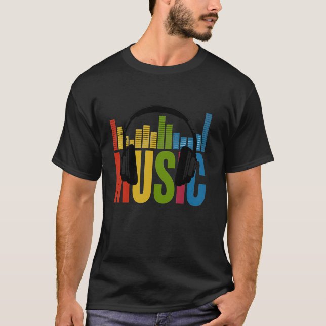 Musikliebhaber T-Shirt (Vorderseite)