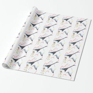 Musikmontage Geschenkpapier