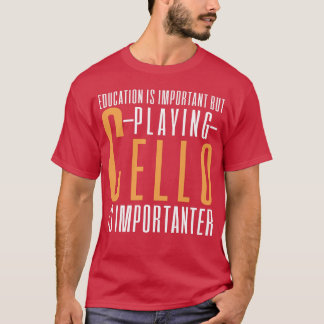 Musikmusik von Cello T-Shirt