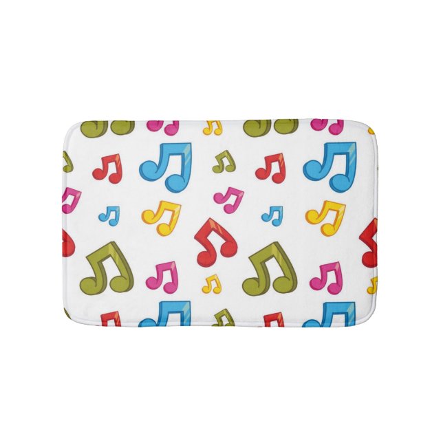 Musikmuster Badematte (Vorderseite)