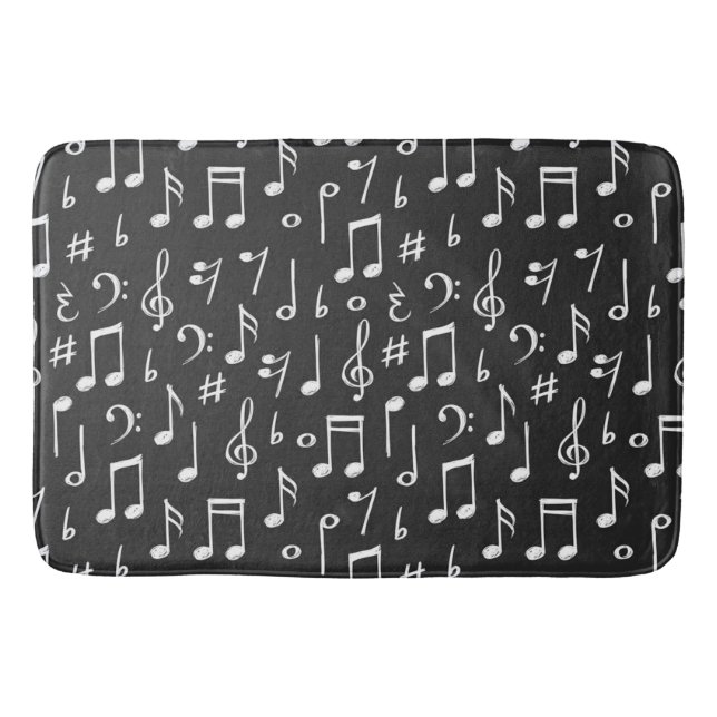 Musikmuster Badematte (Vorderseite)