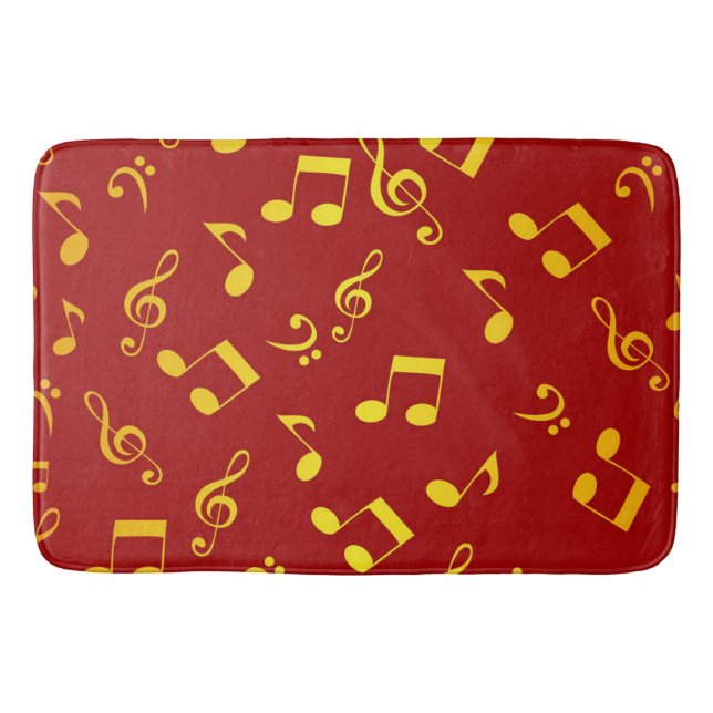 Musikmuster Badematte (Vorderseite)