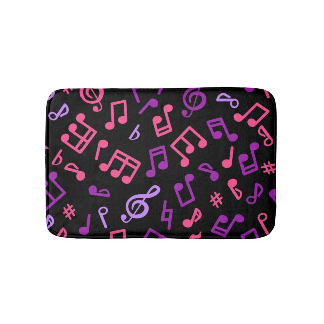 Musikmuster Badematte (Vorderseite)