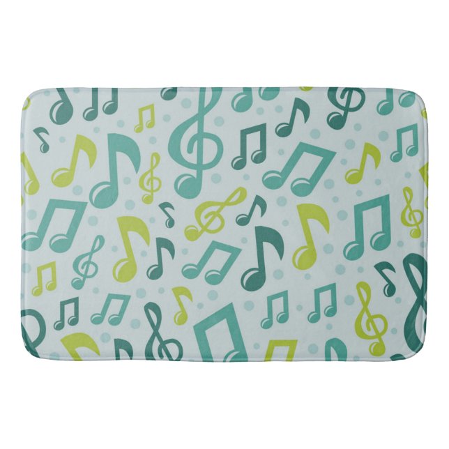 Musikmuster Badematte (Vorderseite)