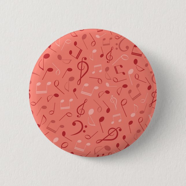 Musikmuster Button (Vorderseite)