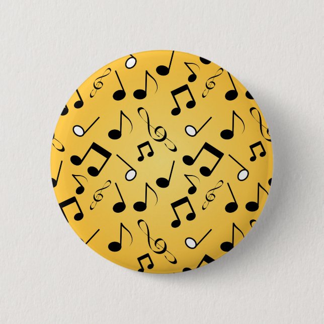 Musikmuster Button (Vorderseite)
