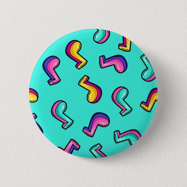 Musikmuster Button (Vorderseite)