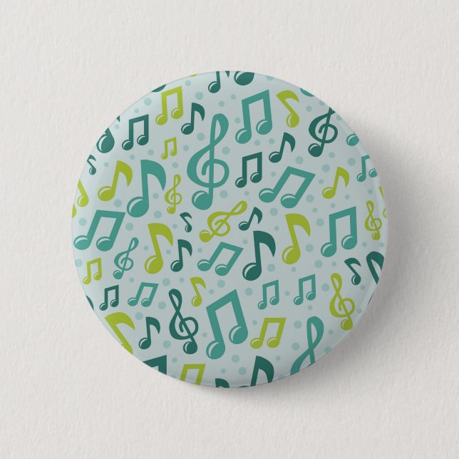 Musikmuster Button (Vorderseite)