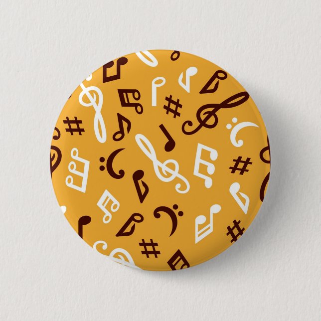 Musikmuster Button (Vorderseite)