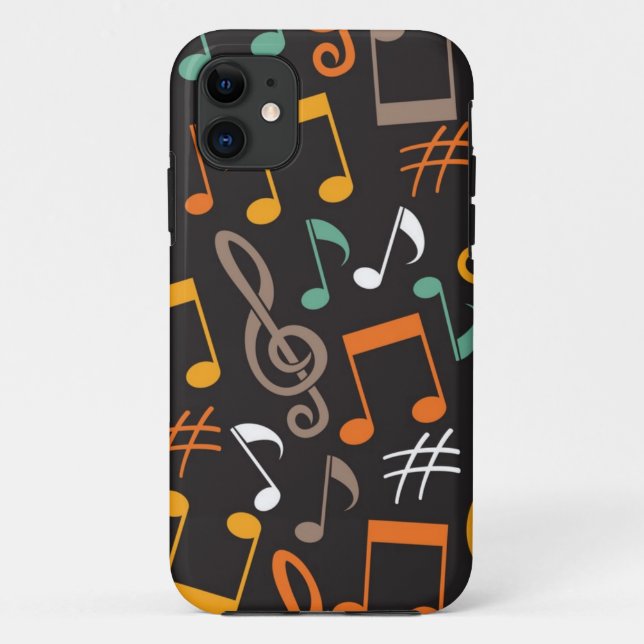 Musikmuster Case-Mate iPhone Hülle (Rückseite)
