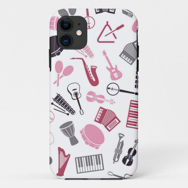 Musikmuster Case-Mate iPhone Hülle (Rückseite)