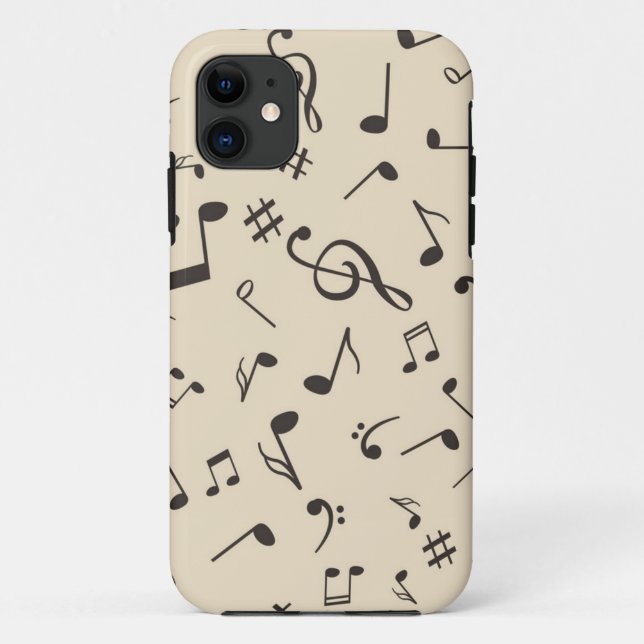 Musikmuster Case-Mate iPhone Hülle (Rückseite)