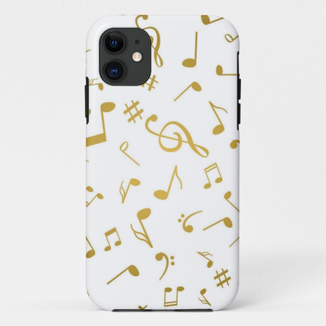 Musikmuster Case-Mate iPhone Hülle (Rückseite)