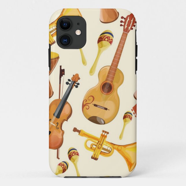 Musikmuster Case-Mate iPhone Hülle (Rückseite)