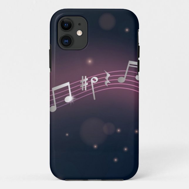Musikmuster Case-Mate iPhone Hülle (Rückseite)