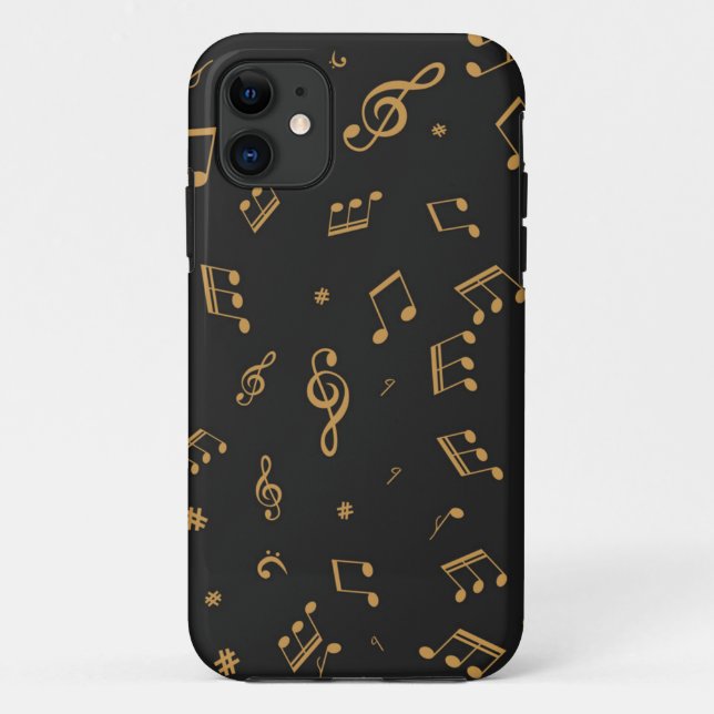 Musikmuster Case-Mate iPhone Hülle (Rückseite)