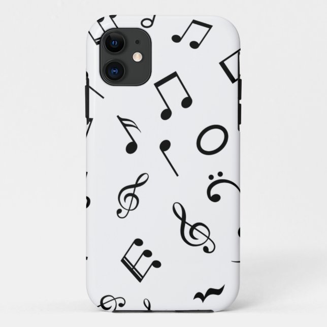 Musikmuster Case-Mate iPhone Hülle (Rückseite)