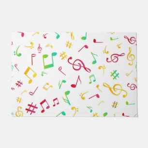 Musikmuster Fußmatte