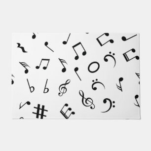 Musikmuster Fußmatte