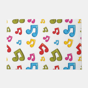 Musikmuster Fußmatte