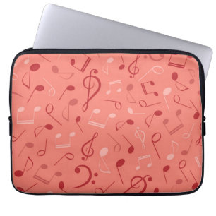Musikmuster Laptopschutzhülle