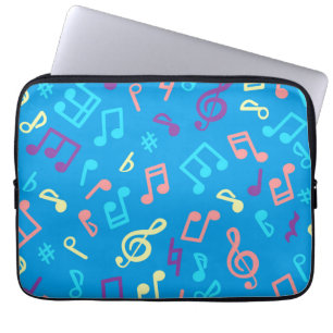 Musikmuster Laptopschutzhülle