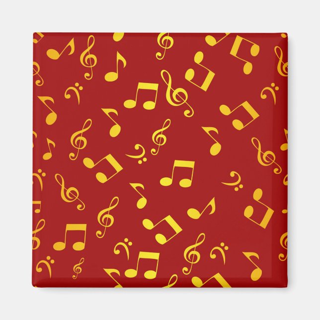Musikmuster Magnet (Vorne)
