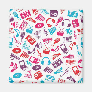 Musikmuster Magnet