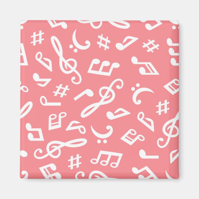 Musikmuster Magnet (Vorne)