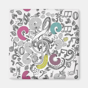 Musikmuster Magnet