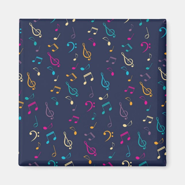 Musikmuster Magnet (Vorne)