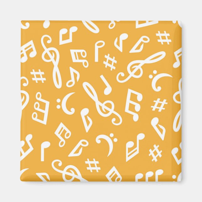 Musikmuster Magnet (Vorne)