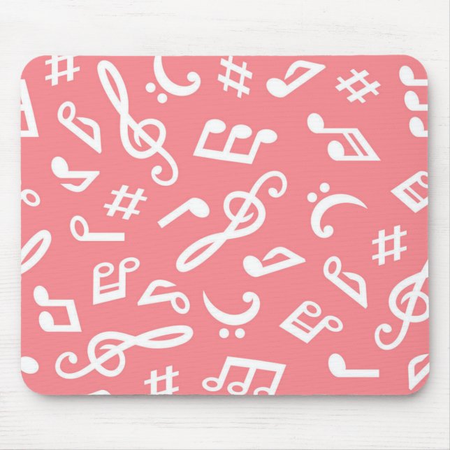 Musikmuster Mousepad (Vorne)